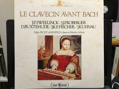 LE CLAVECIN AVANT BACH 古典音樂 黑膠唱片