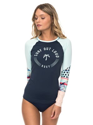 預購 美國帶回 時尚衝浪運動品牌 Roxy Surf 運動甜心長袖款 衝浪衣 浮潛衣 溯溪衣 泳衣 UPF50 防曬衣