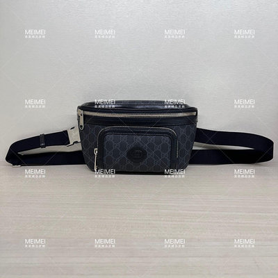 30年老店 現貨 GUCCI Belt bag with Interlocking G 腰包 胸口包  中款 733240