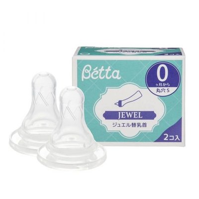 日本Dr.Betta 仿母乳食感（標準 ）替換奶嘴（2入）