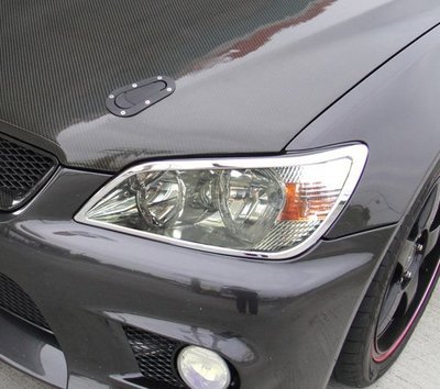 IDFR ODE 汽車精品 LEXUS IS200 00-05 鍍鉻大燈框 電鍍大燈框 3M雙面膠 直接黏貼 安裝簡易