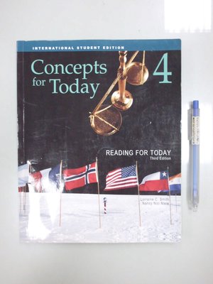 B8-4cd☆『ISE Reading for Today 4 3/e Concepts for Today』