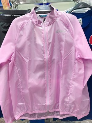 ASICS 女 路跑 運動 休閒 平織外套 立領外套 防風 潑水 薄  XXK197-17 淺粉紫 現貨