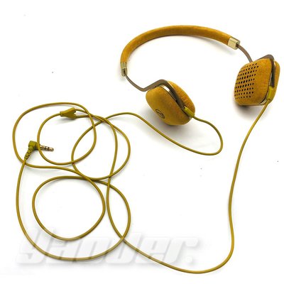 【福利品】鐵三角 ATH-UN1 黃 (1) 麂皮獨特時尚風格耳罩式耳機 無外包裝 送收納袋