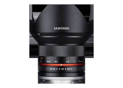Samyang 12mm F2.0 ED AS UMC lens for MFT (B)(保固2個月)