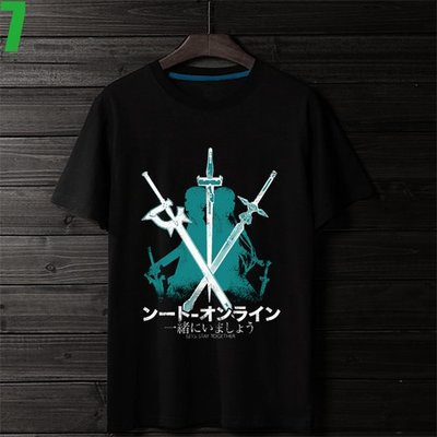 【刀劍神域 Sword Art Online SAO】短袖經典遊戲主題T恤 任選4件以上每件400元免運費!【賣場二】