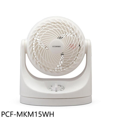 《可議價》IRIS【PCF-MKM15WH】空氣循環扇4坪白色PCF-MKM15電風扇