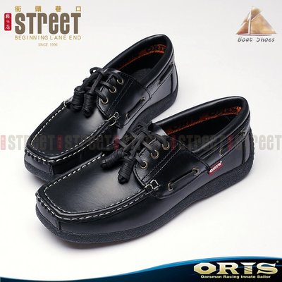 【街頭巷口 Street】 ORIS 男款 吸盤式帆船鞋-黑色 988A01-788A01