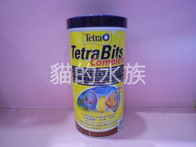 ✖ 貓 的 水 族 ✖ T435 TETRA 德彩 (Tetra Bits) 熱帶魚顆粒飼料 300ml