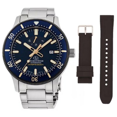公司貨附發票｜ORIENT 東方錶 東方之星 Divers 限量潛水機械腕錶 RE-AU0304L