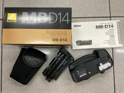 [保固一年][高雄明豐] 原廠全新盒裝 Nikon MB D14電池手把 for D610 D600 庫存出清[F07]