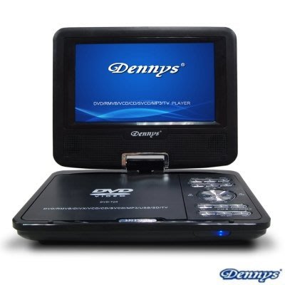 【電子超商】Dennys 7吋RM/DivX/DVD隨身看 (DVD-760)