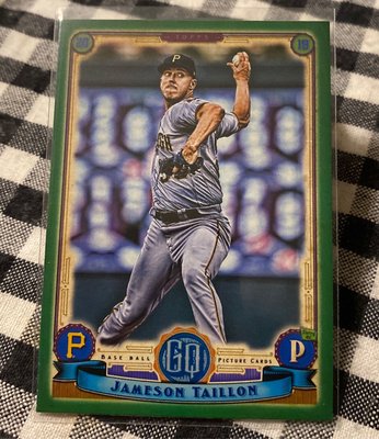 Jameson Taillon 2019 Gypsy Queen Green #245 in a series of 320
