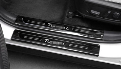 歐力車飾~現代 HYUNDAI 22-23年 Tucson L 迎賓踏板 內門踏板 防刮踏板 黑鈦款 銀色款 不鏽鋼材質