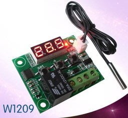 【AI電子】*(9-10)XH-W1209貼片版 溫控器 高精度數顯 溫度控制器 溫控開關 孵化溫控器 有現貨
