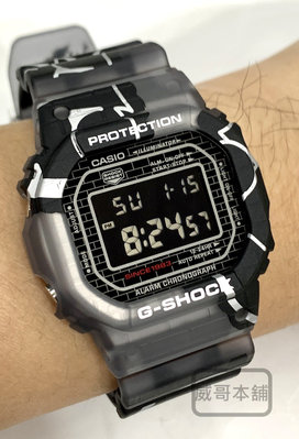 【威哥本舖】Casio台灣原廠公司貨 G-Shock DW-5000SS-1 Street Spirit街頭塗鴉電子錶