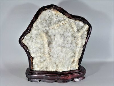 [銀九藝] 高~36公分 重~16公斤 白水晶柱 水晶簇 骨幹水晶 原礦