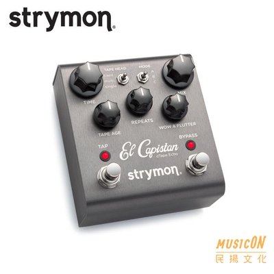 【民揚樂器】手工製作 磁帶延遲效果器 Strymon El Capistan 磁帶Delay效果器