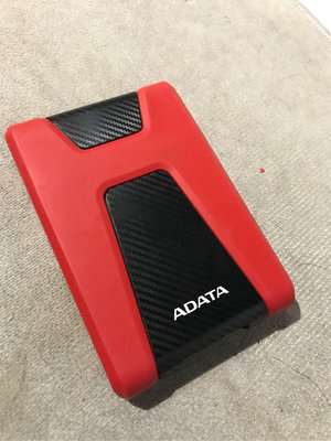 二手 ADATA 威剛 HV100 Pro HD650 1TB 2.5吋 軍規 外接式硬碟 白 紅黑 出清