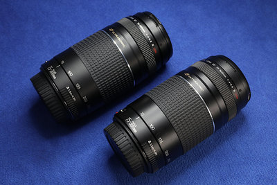 Canon EF 75-300mm f/4-5.6 USM III 代望遠變焦鏡頭，外觀9成新以上功能正常，附原廠前後蓋～