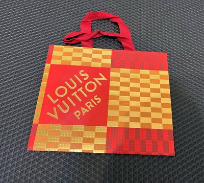 專櫃正品  LV Louis vuitton 聖誕節 紙袋 限定款 樂高 提袋