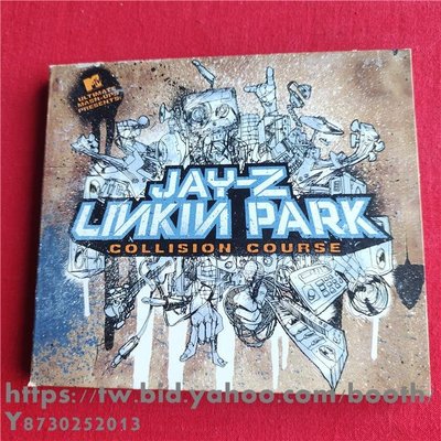 樂迷唱片~正版 45953 Jay-Z  Linkin Park  Collision Course CD+DVD 拆封/二手