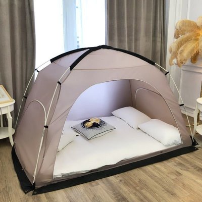 室內帳篷家用大人單雙人大容量折疊透氣防風防蚊保暖床上帳篷