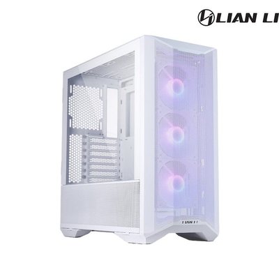 【也店家族 】新LIAN LI 聯力 LANCOOL II Mesh C 玻璃透測 ARGB 電競 電腦 機殼 __白色