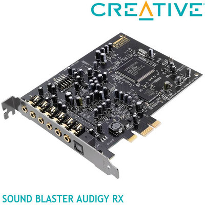 【MR3C】含稅免運 CREATIVE 創新未來 Sound Blaster Audigy RX PCI-E音效卡