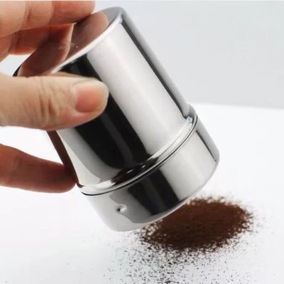 【小款】不鏽鋼花式咖啡撒粉筒 撒粉罐可可粉肉桂粉灑粉器