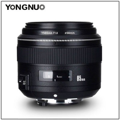 [DD專賣] DDYN85mm F1.8 Nikon用全畫幅鏡頭 YN85mm F1.8N 85 85mm 1.8