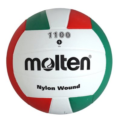 【綠色大地】MOLTEN 軟式橡膠排球 5號排球 V5C1100 橡膠排球 初階 練習排球 教學排球 軟式排球