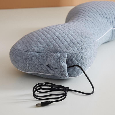 熱敷按摩牽引枕頸椎按摩枕頭頸肩電動熱敷睡眠輔助器B6