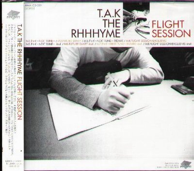 K - T.A.K THE RHHHYME - FLIGHT SESSION - 日版 TAK - NEW
