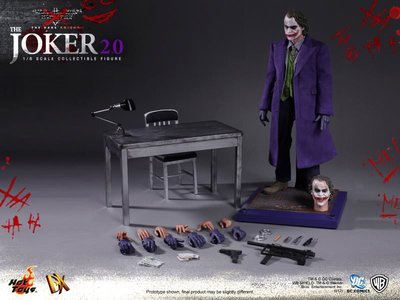 金錢貓雜貨 二手 Hot Toys DX11 1/6 特別版 黑暗騎士 蝙蝠俠 希斯 萊傑 小丑2.0 Joker