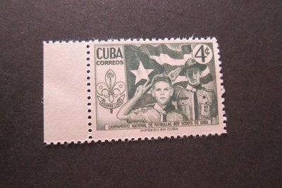 【雲品3】古巴Cuba Sc 535 Scout Set MNH庫號#B506 50772
