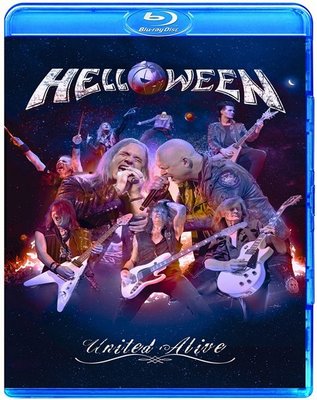 高清藍光碟  Helloween United Alive Live 2019 (雙碟藍光BD50+25)