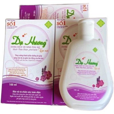 越南進口 Da Huong女性私密清潔護理液。薰衣草+櫻花香味。100ml/1瓶。台灣現貨。