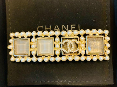 香奈兒Chanel 寶石珍珠髮夾