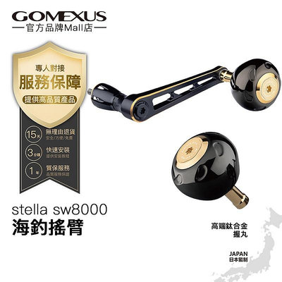 【Gomexus 】HT-90 大物捲紡車輪改裝手把搖臂船釣慢搖鐵板路亞可裝Shimano Daiwa海水捲線器LMY