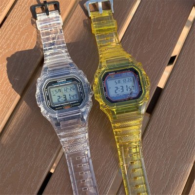 [聚優良品]適用 卡西歐 Casio GWX-5600 GLX-5600 GLS-5600 錶帶 錶殼 一體 橡膠 透明 腕帶