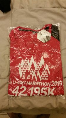 U-LAY 烏來馬拉松2017路跑排汗衫江湖跑堂設計完賽衣2XL.200起標