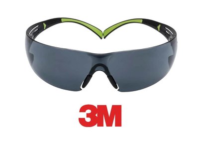 【原艾國際】3M™ SF402AF-EU, PC GREY 灰色舒壓遮光眼鏡
