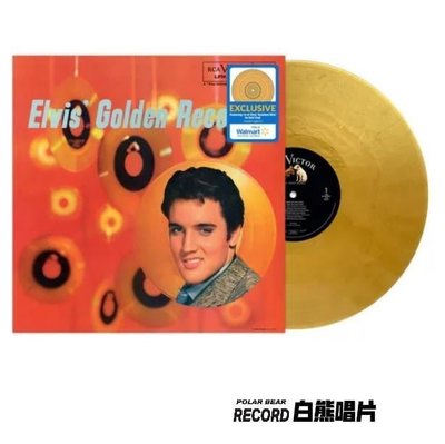 眾誠優品 CD唱片在途 Elvis Presley Elvis Golden Records 貓王 金膠 黑膠唱片LPZC1441