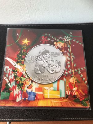 2013加拿大聖誕節銀幣$20