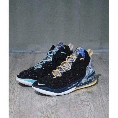 【正品】Nike LeBron 18 Reflections EP 黑紫 國內版 休閒 籃球 DB7644-003潮鞋