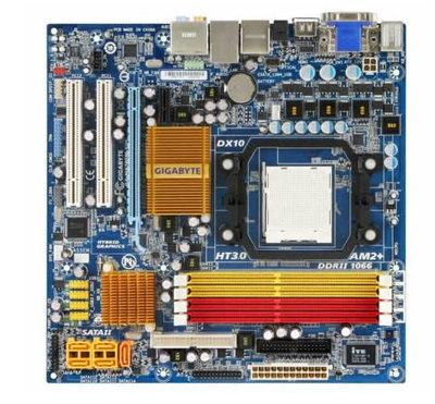 電腦雜貨店→技嘉GA-MA78GM-S2H 主機板 (AM2 顯示 DDR2)二手良品 $500