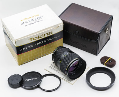 二手新中古:經典TOKINA ATX PRO28-70mm F2.6~F2.8大光圈愛展能版Fro Nikon9.9新