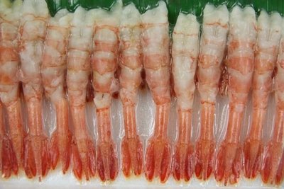 【生食生魚片】北極甜蝦(生食)30尾/淨重80g(去殼留尾)/生食甜蝦