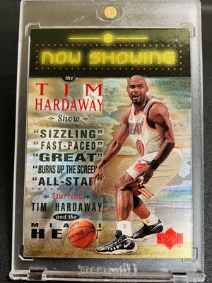 1999-00 Upper Deck  Now Showing Tim Hardaway實卡超美